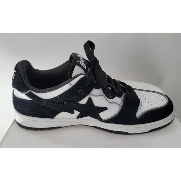 A Bathing Ape Bape SK8 StaBlack Suede - Picture 6 of 11